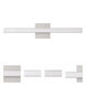 Trim LED 24 inch Brushed Polished Nickel Vanity Light Wall Light