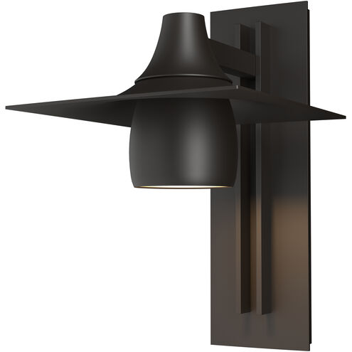 Hood 1 Light 16 inch Coastal Oil Rubbed Bronze Outdoor Sconce, Large