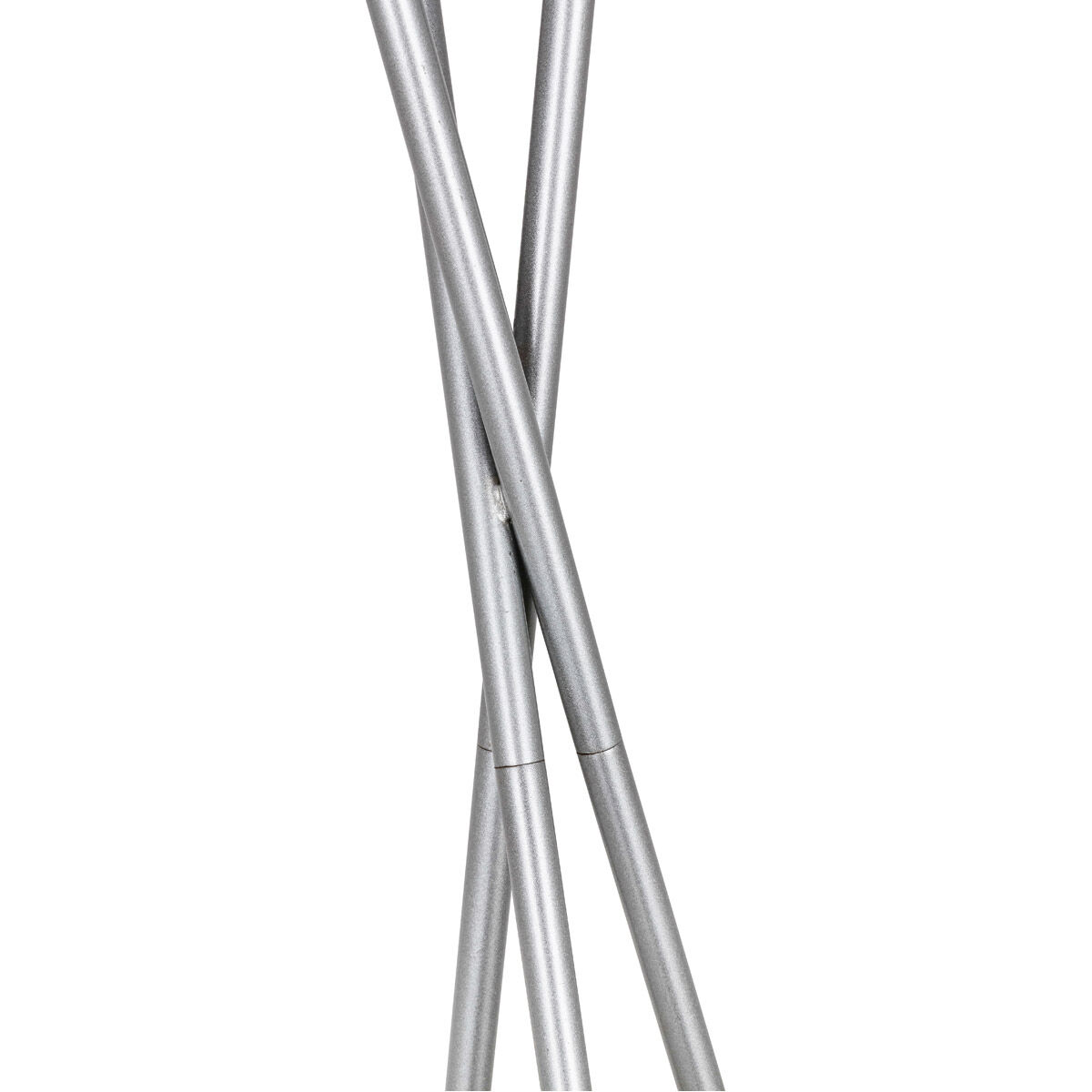 Cason 66 inch 60 watt Silver Floor lamp Portable Light