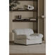 Halston White Lounge Chair