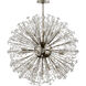 kate spade new york Dickinson 21 Light 32 inch Polished Nickel Chandelier Ceiling Light, Large