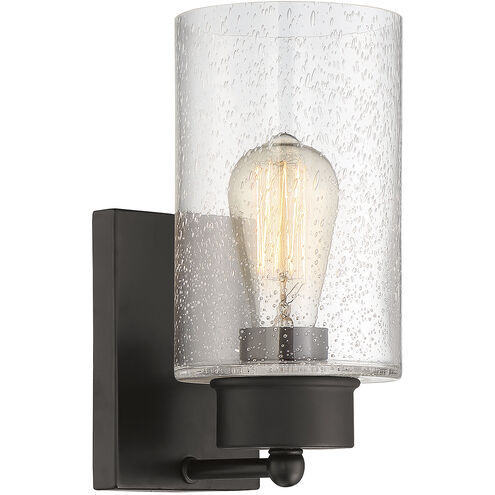 Coastal 1 Light 5 inch Oil Rubbed Bronze Wall Sconce Wall Light