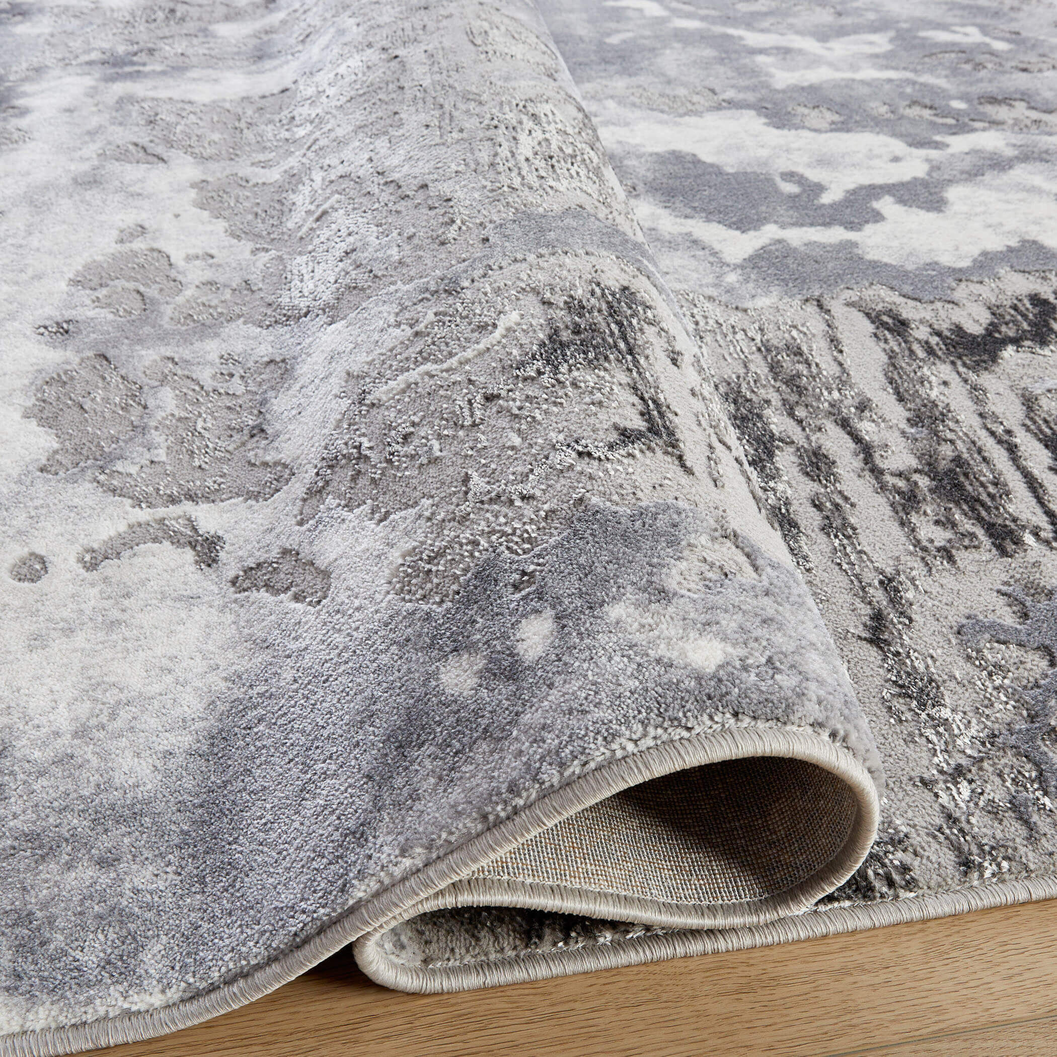 Samira 130 X 94 inch Blue Rug in 8 x 11