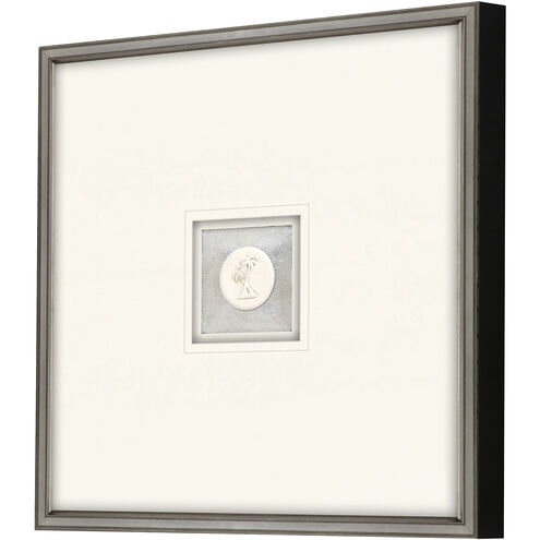 Waterside White and Blue Framed Art