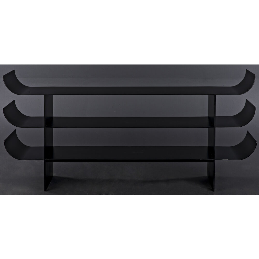 Kyoto 74 X 15 inch Matte Black Console