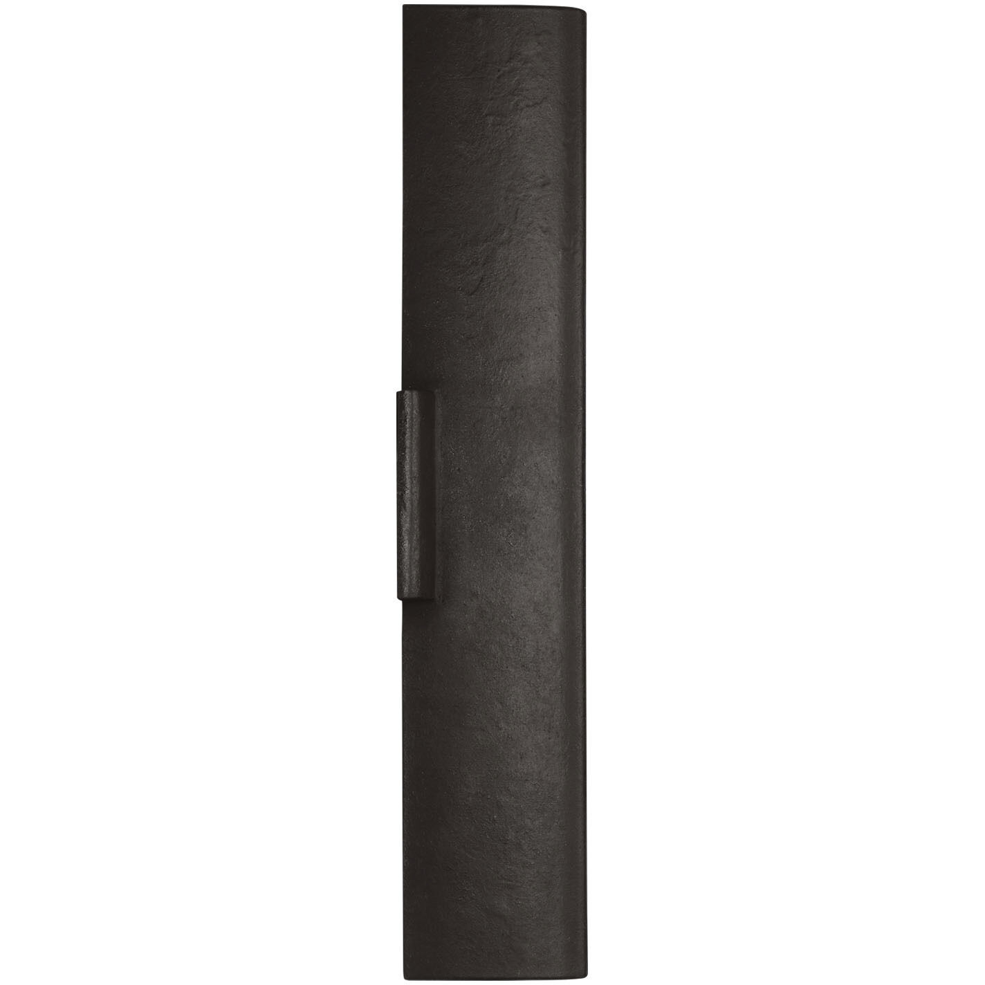 Kelly Wearstler Lotura LED 4.5 inch Museum Black Sconce Wall Light