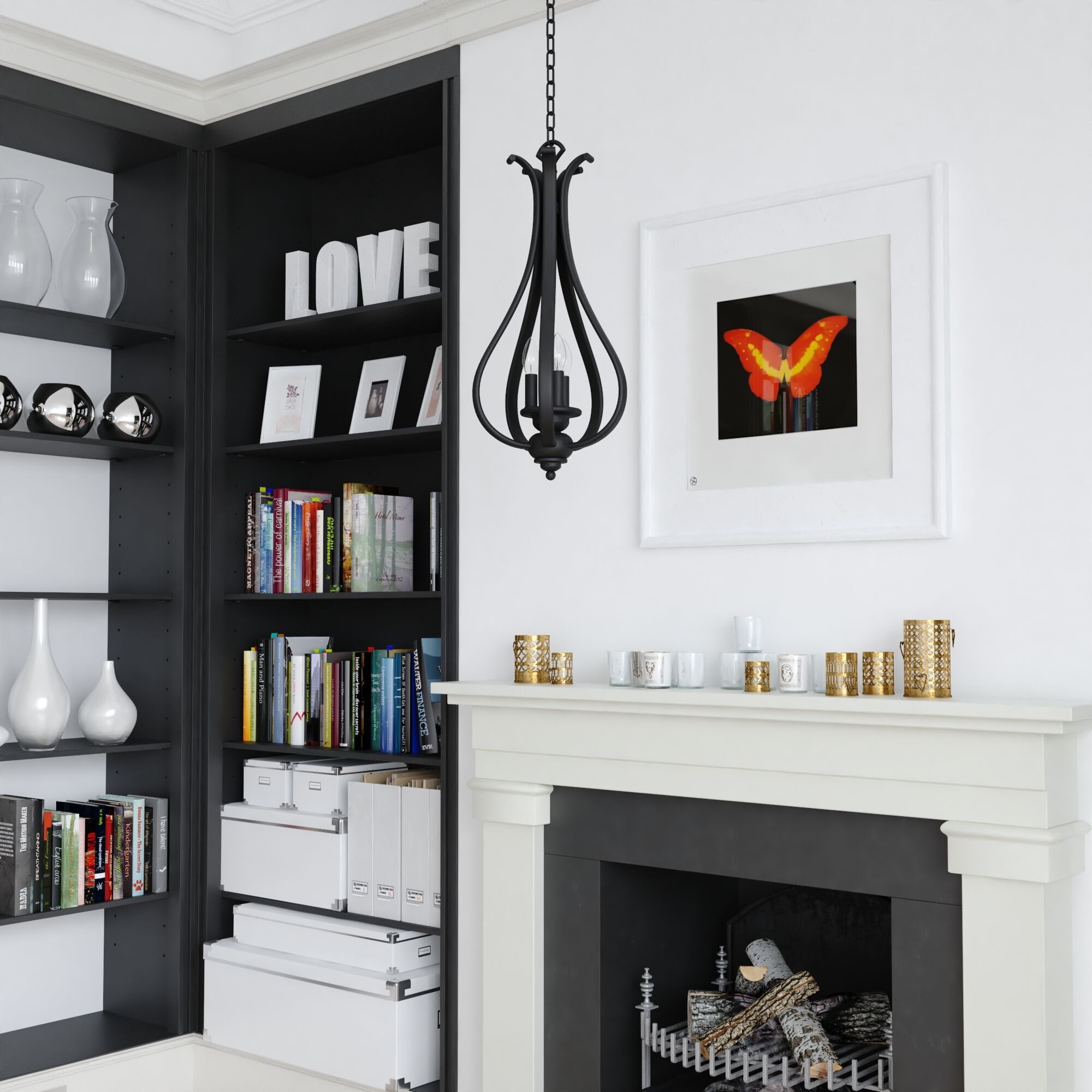 Monrovia LED 11.25 inch Oil Rubbed Bronze Pendant Ceiling Light