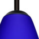 Riva 9 1 Light Black Cord Pendant Ceiling Light