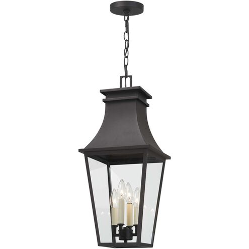 Gloucester 4 Light 10 inch Sand Coal Outdoor Chain Hung, The Great Outdoors