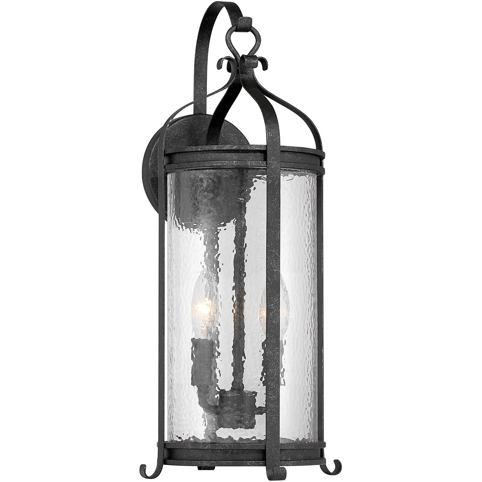 Preston 2 Light 20 inch Iron Oxide Outdoor Wall Lantern