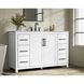 Alina 54 X 34 inch White Bathroom Vanity Cabinet