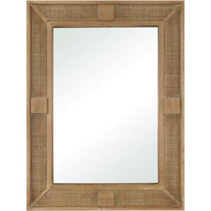 Cabana 40 X 30 inch Natural with Clear Wall Mirror