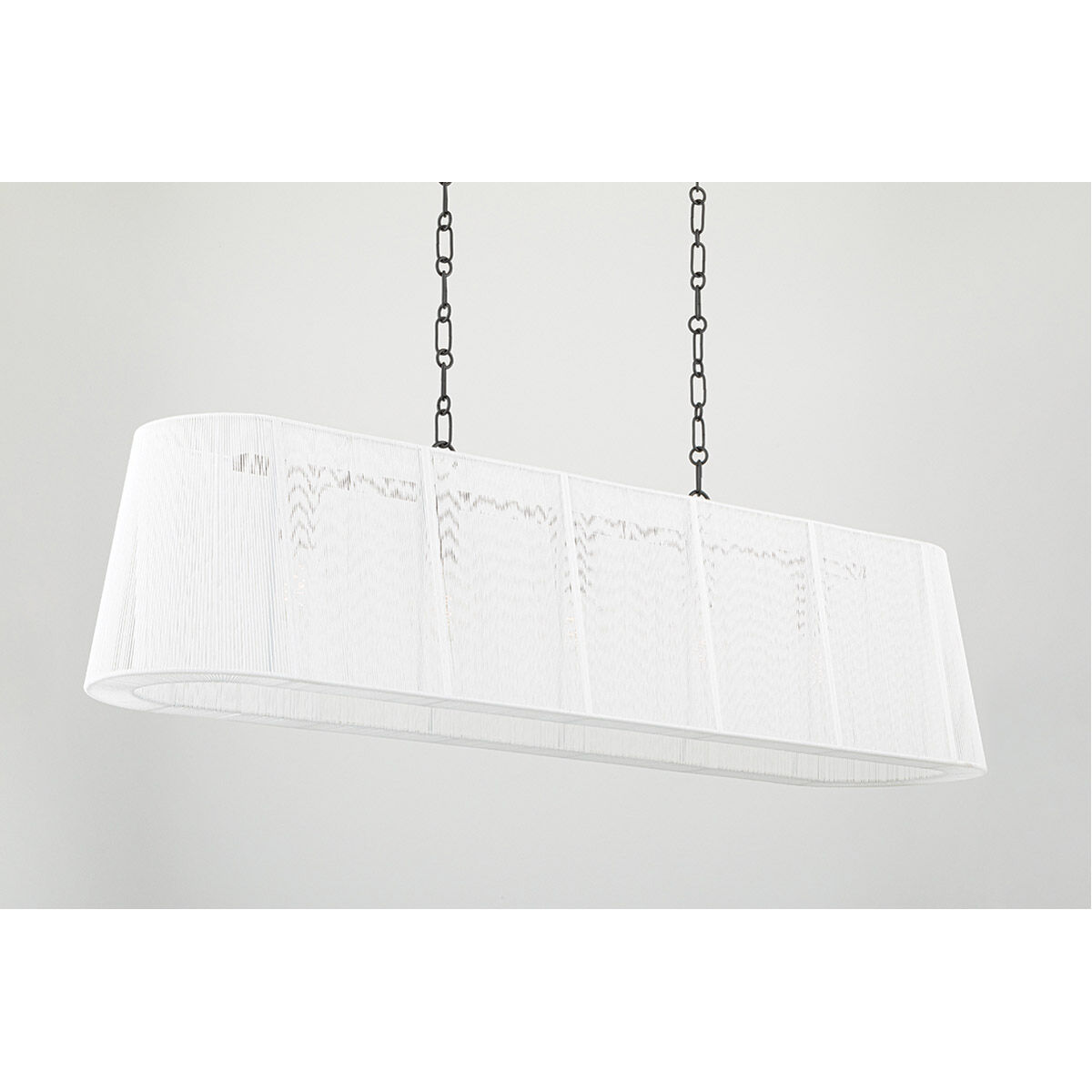 Verona Beach 1 Light 50.5 inch Old Bronze Linear Ceiling Light, Oval