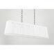 Verona Beach 1 Light 50.5 inch Old Bronze Linear Ceiling Light, Oval