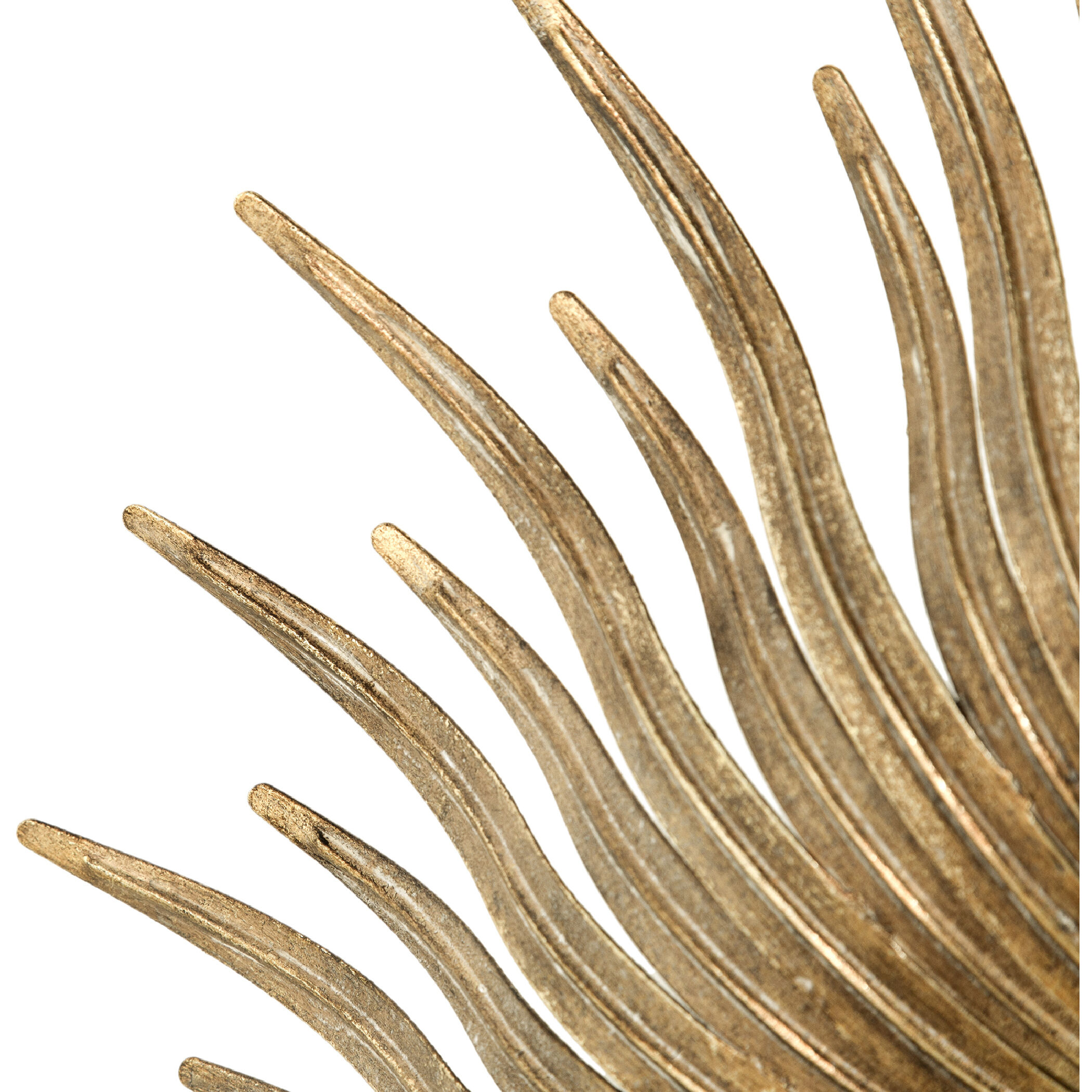 Anita 28.3 X 28.3 inch Gold Wall Mirror