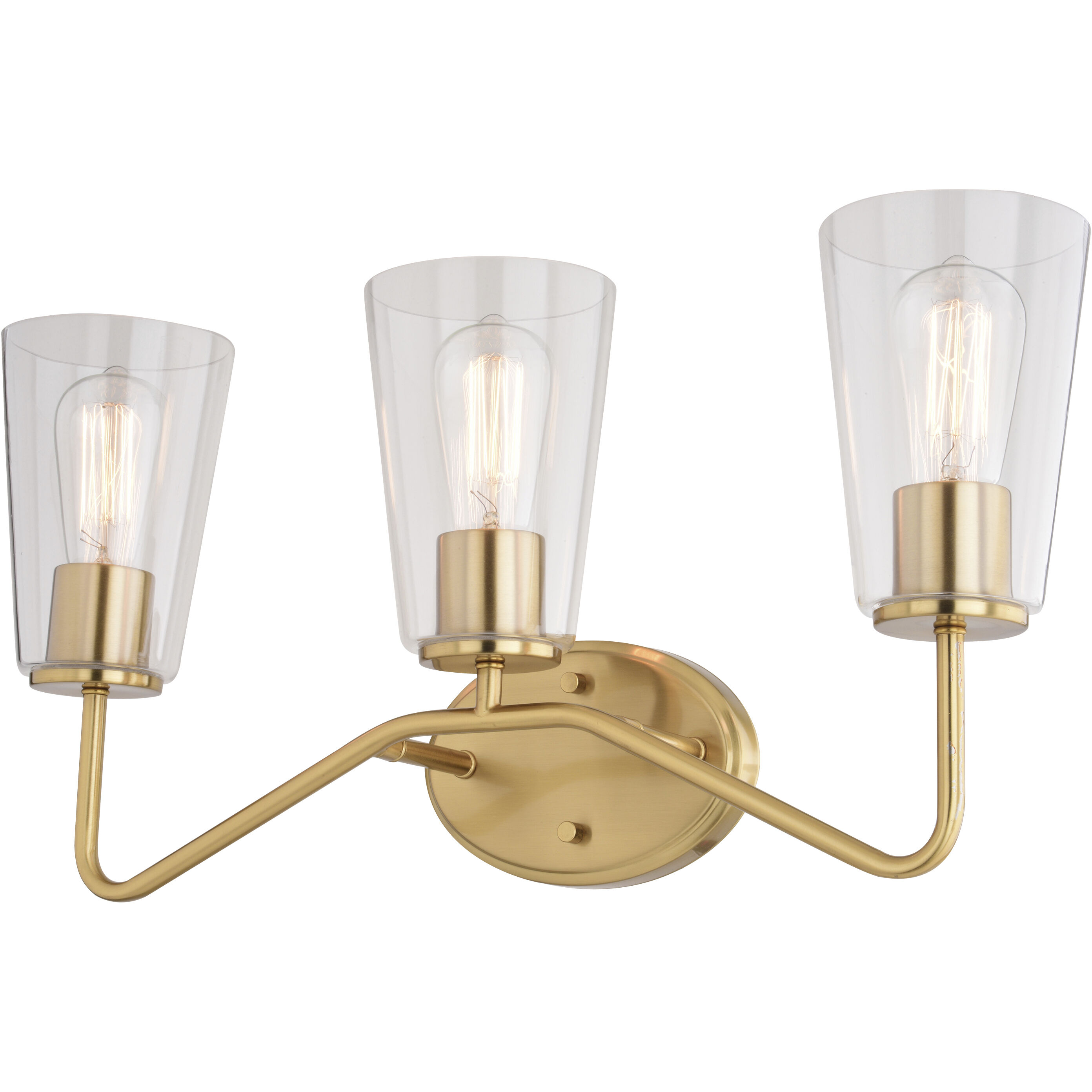 Beverly 3 Light 22.00 inch Bathroom Vanity Light