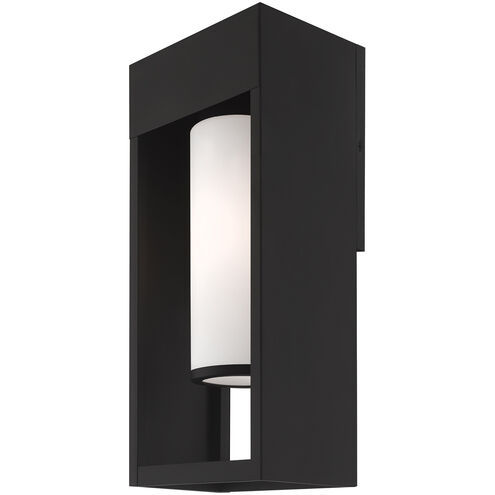 Bleecker 1 Light 17 inch Black Outdoor Wall Lantern