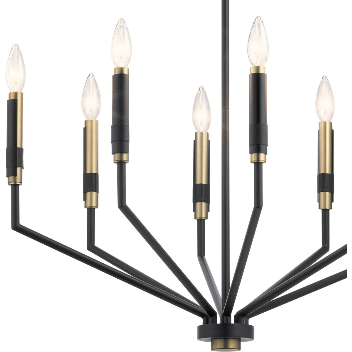 Armand 8 Light 26 inch Black Chandelier 1 Tier Medium Ceiling Light