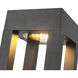 Napa 120-277V 24.00 watt Black Exterior Bollard