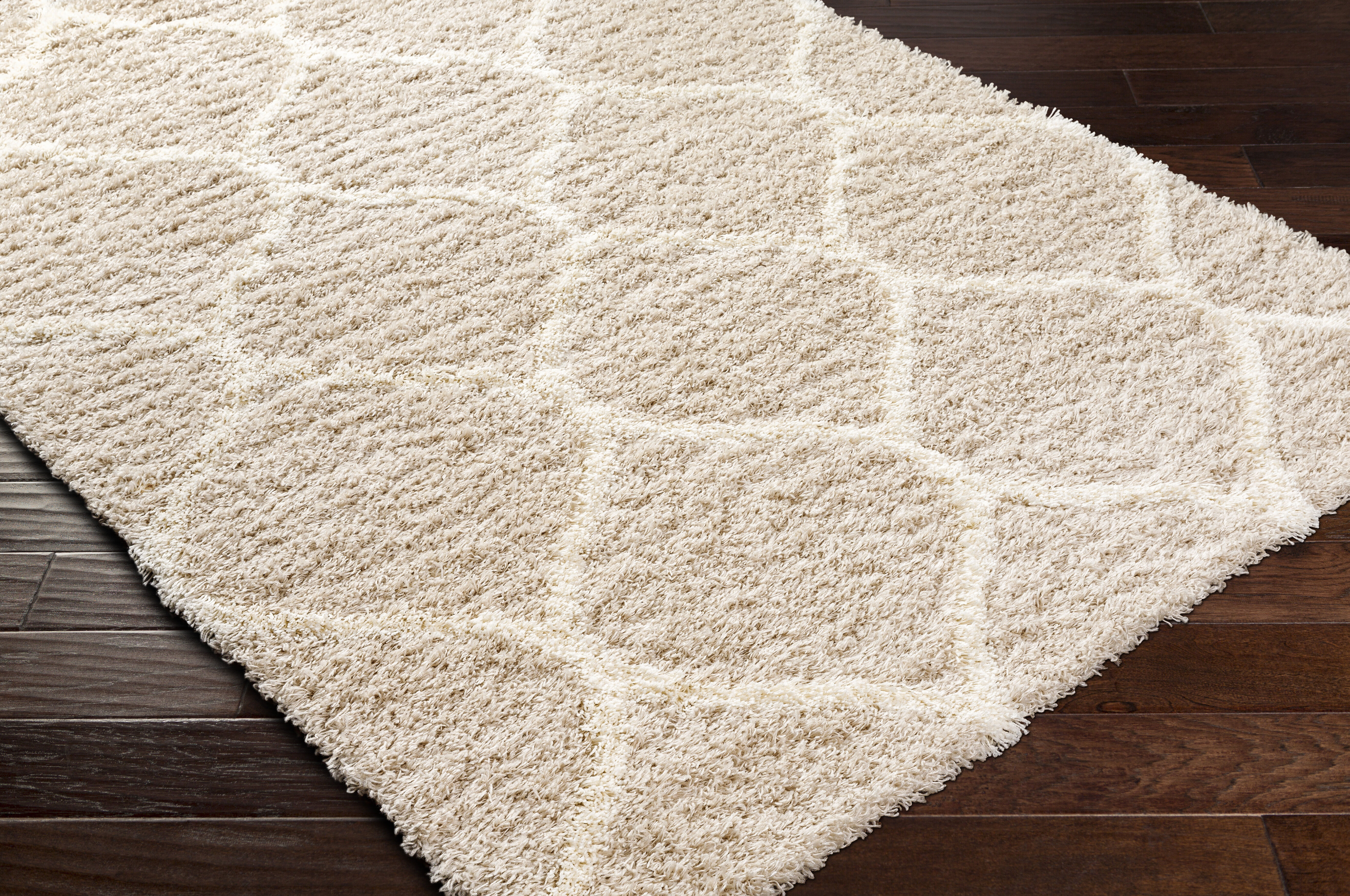 Urban Shag 114 X 79 inch Light Beige Rug, Rectangle