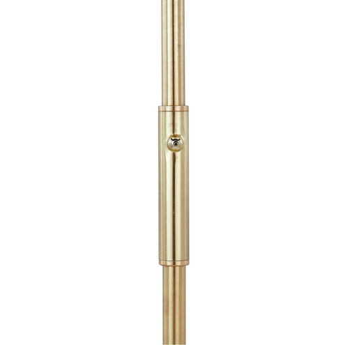 Leipzig 71 inch 20.00 watt Satin Brass Torchiere Portable Light 