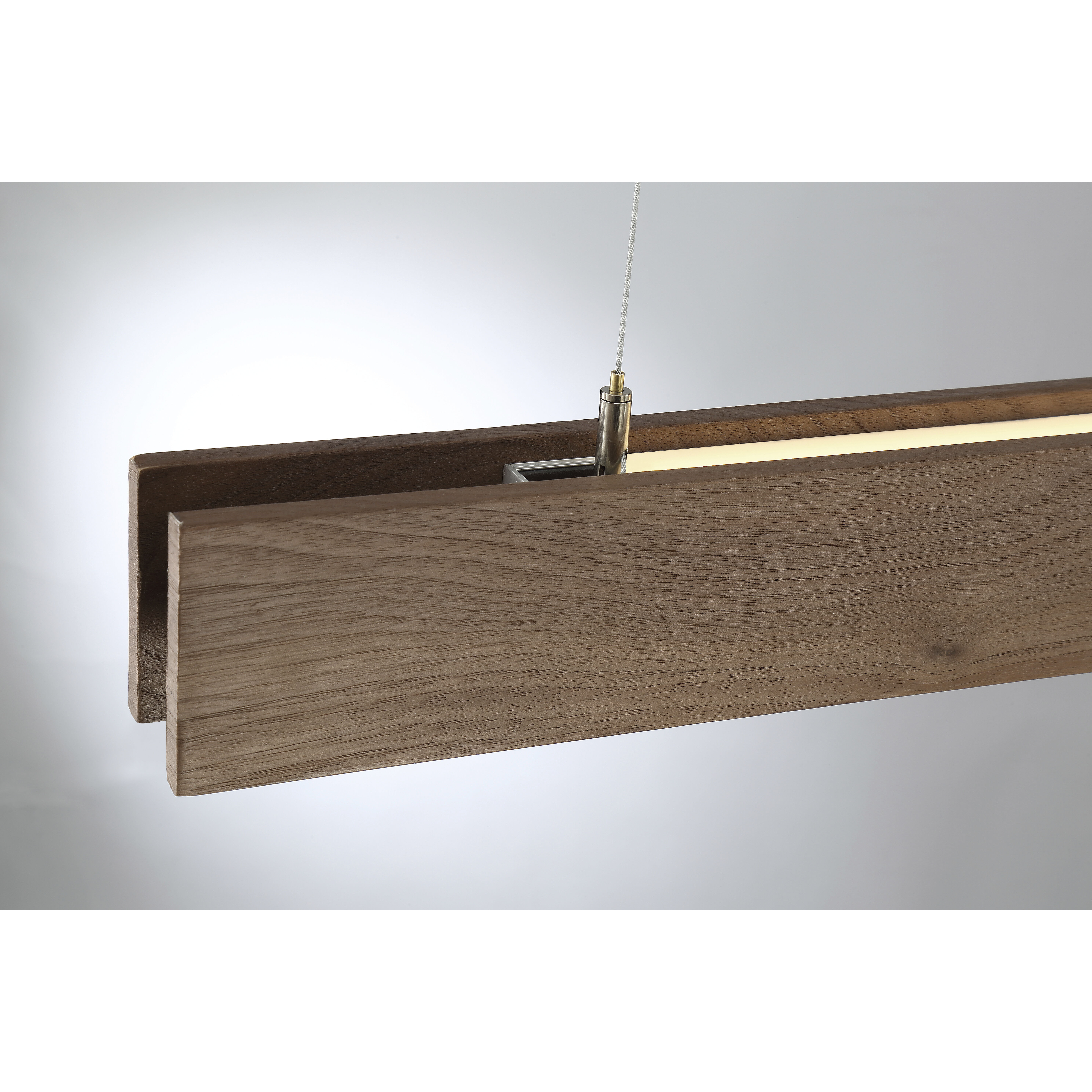 Task LED 2.06 inch Wood Pendant Ceiling Light