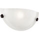 Oasis 1 Light 12 inch Bronze ADA Wall Sconce Wall Light