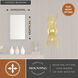 Nikko LED 6.5 inch Gold Wall Light