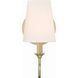 Payton Bath Sconce Wall Light in Vibrant Gold