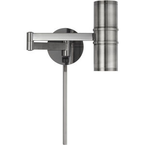 Swing Arm LED 6 inch Gun Metal Wall Lamp Wall Light