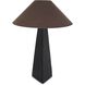 Dorsey 16.55 inch 40 watt Black Table Lamp Portable Light