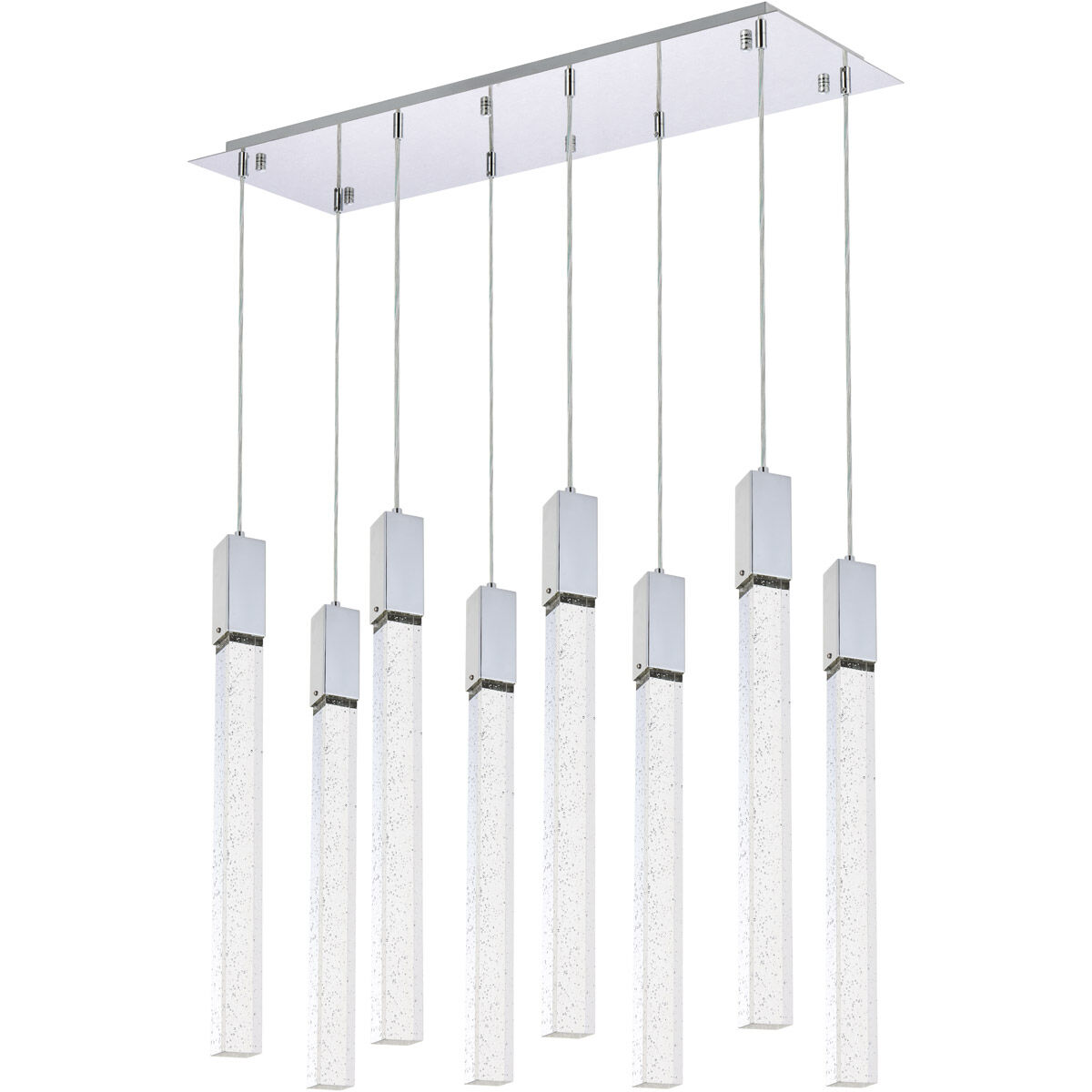 Weston 8 Light 36 inch Chrome Pendant Ceiling Light