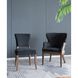 Dugan Grey and Natural Dining Chair