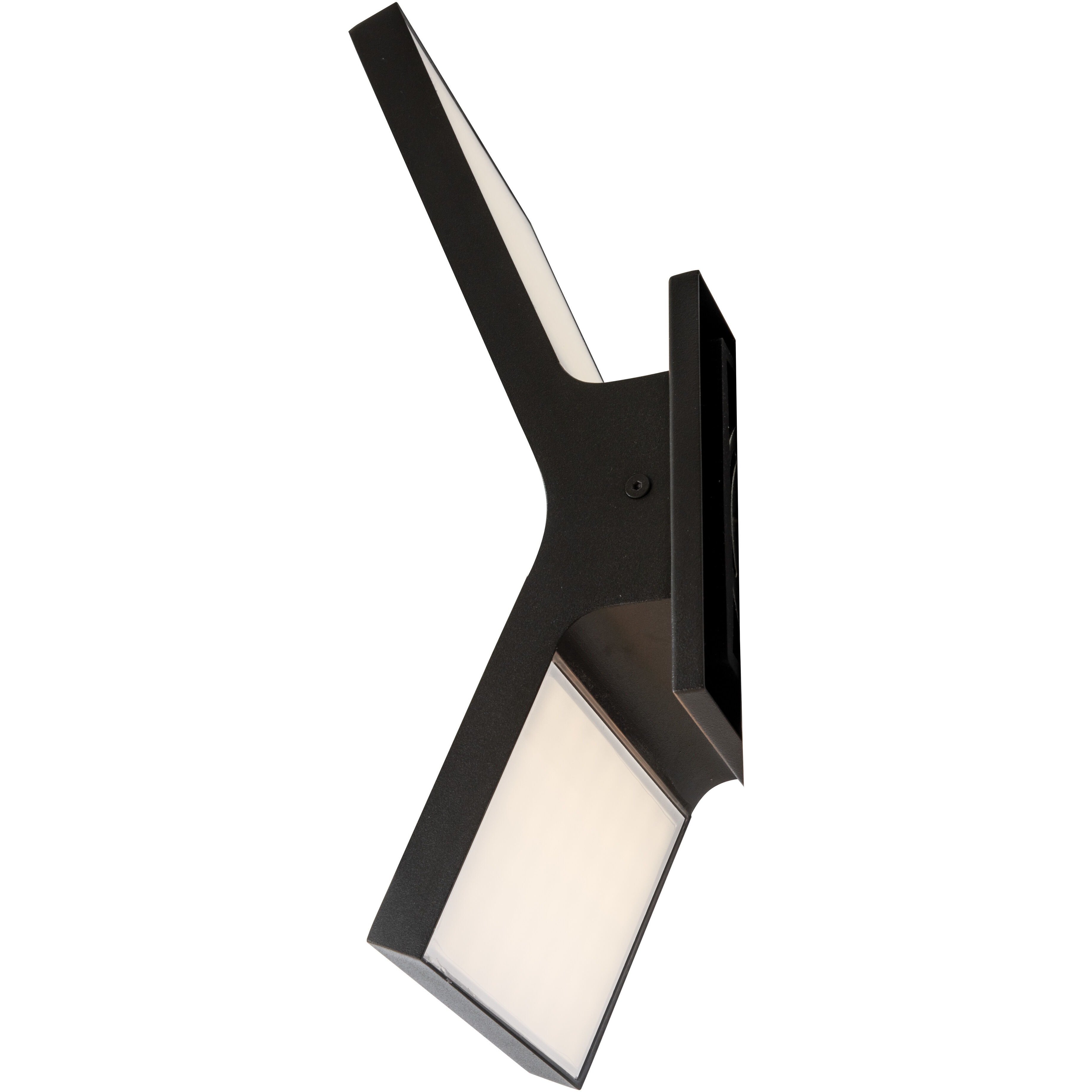 Yoga LED 5.5 inch Matte Black Flush Mount Ceiling Light