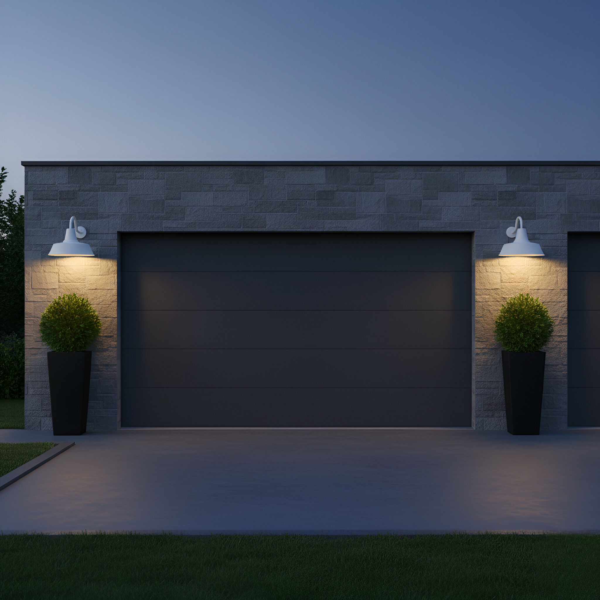 Sean Lavin Barn Light 1 Light 15 inch Outdoor Textured White Outdoor Wall Lantern