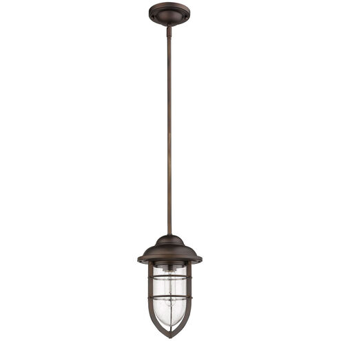 Dylan 1 Light 8 inch Oil-Rubbed Bronze Exterior Convertible Mini-Pendant in Oil Rubbed Bronze