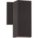 Colombo LED 7 inch Antique Brass Outdoor Wall Mount
