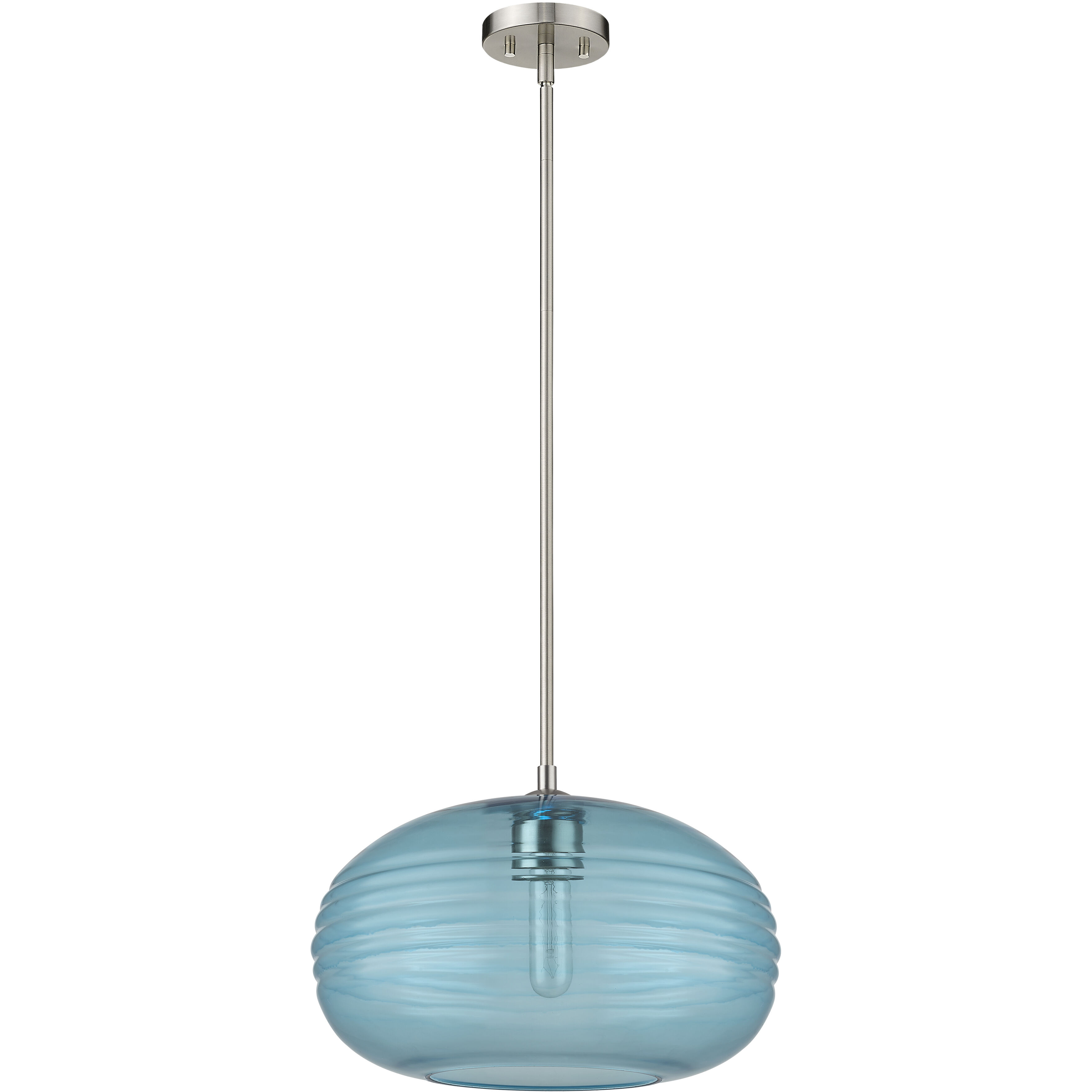 Harmony 1 Light 14 inch Brushed Nickel Pendant Ceiling Light