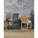 Santos 44 inch Vintage Navy/Performance Barrett Dusk/Satin Brass Bar Stool