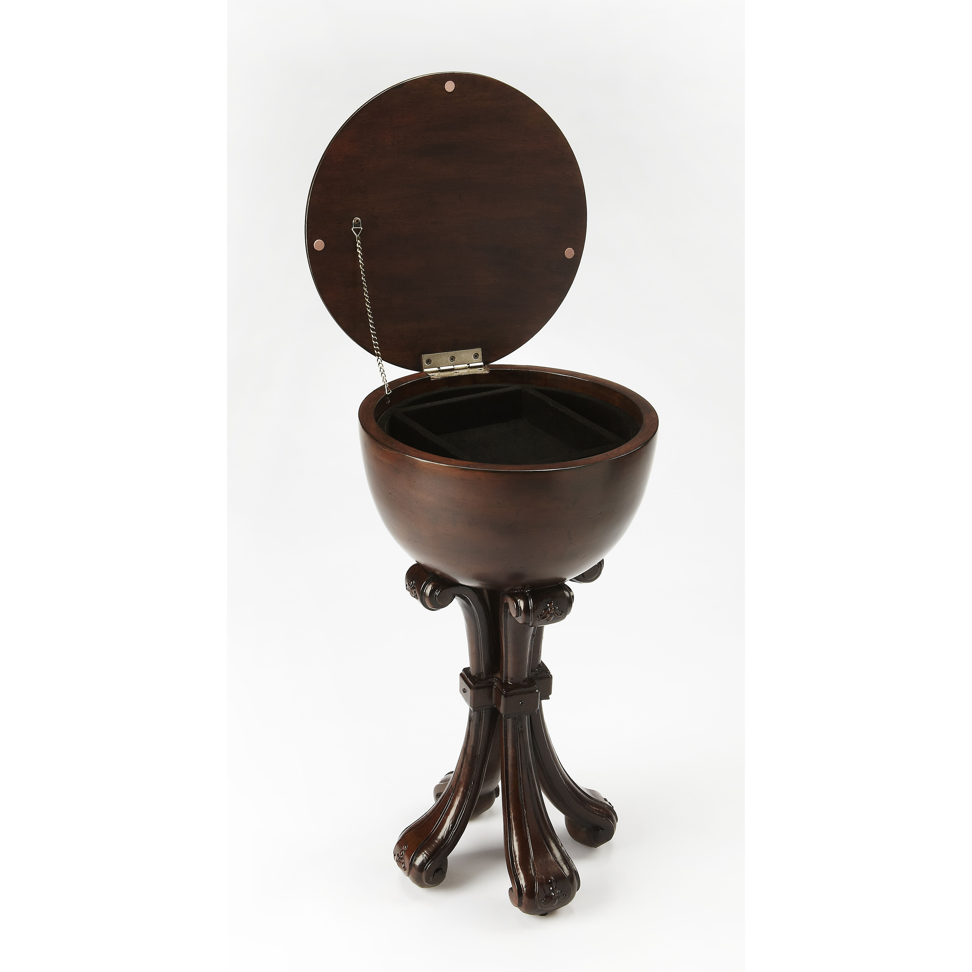 Smithsonian Castle  14 X 14 inch Heirloom Jewelry Chest