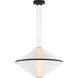 Sean Lavin Bicono LED 22 inch Nightshade Black Pendant Ceiling Light