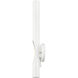 Acra 1 Light 5 inch Shiny White ADA ADA Single Sconce Wall Light