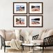 Waterside Collection Brown Framed Art