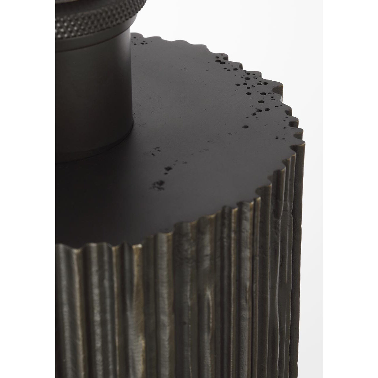 Anne-Marie Barton Fumar 23.5 inch 15.00 watt Ridged Carbon Table Lamp Portable Light