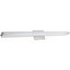 Eco LED 37.2 inch Brushed Nickel Bath Vanity Light Wall Light