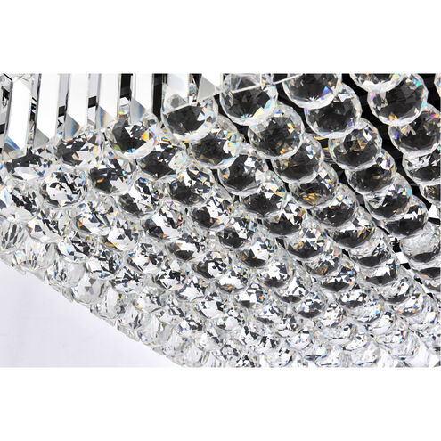 Maxime 12 Light 24 inch Black and Clear Chandelier Ceiling Light in Royal Cut