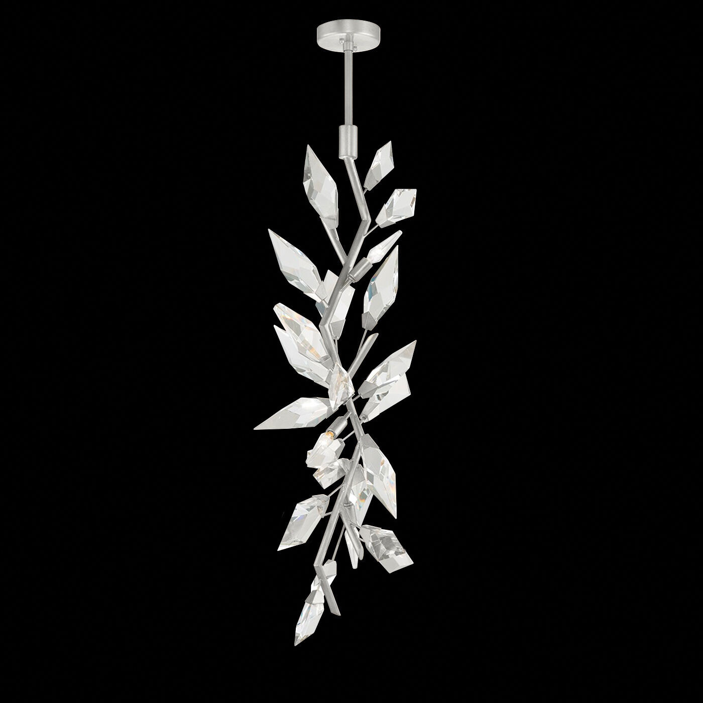 Foret Pendant Ceiling Light in Silver