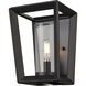 Colchester 1 Light 6.25 inch Matte Black Sconce Wall Light