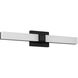 Fentress LED 24 inch Midnight Black Vanity Light Wall Light