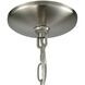 Williamsport 5 Light 19 inch Brushed Nickel Chandelier Ceiling Light